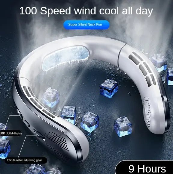 Cool Breeze Neck Fan with Display