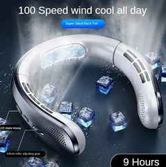 Cool Breeze Neck Fan with Display