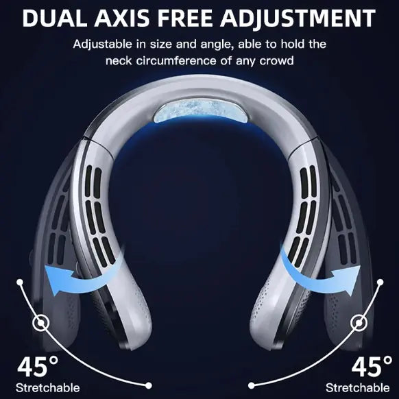 Cool Breeze Neck Fan with Display